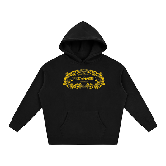 Gold Logo | Oversize Fleeced Hoodie