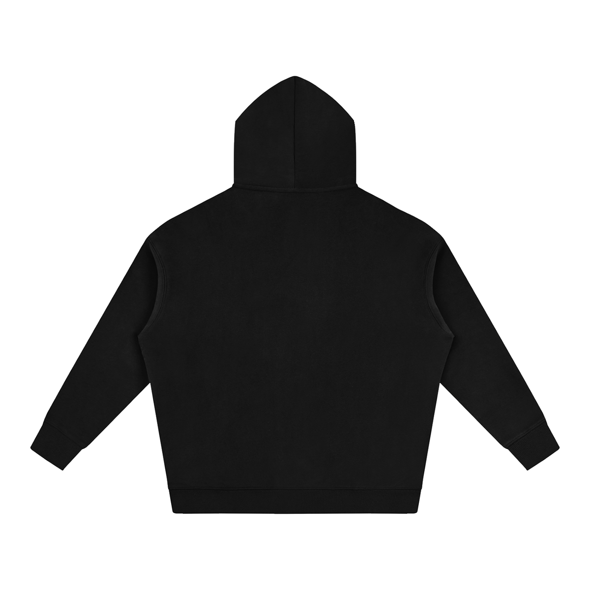 Orange Logo | Oversize Fleeced Hoodie