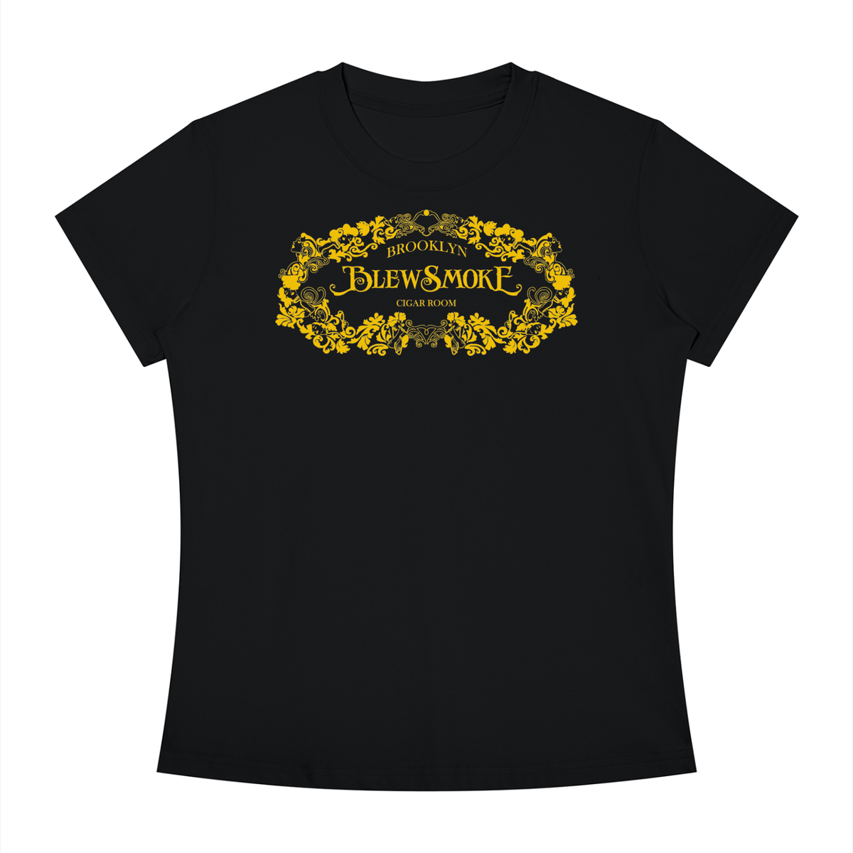 Gold Logo | Women's Slim Fit Crewneck T-Shirt
