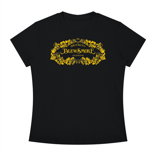 Gold Logo | Women's Slim Fit Crewneck T-Shirt