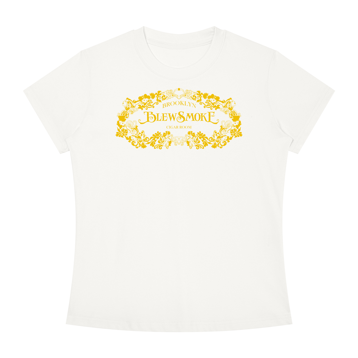 Gold Logo | Women's Slim Fit Crewneck T-Shirt