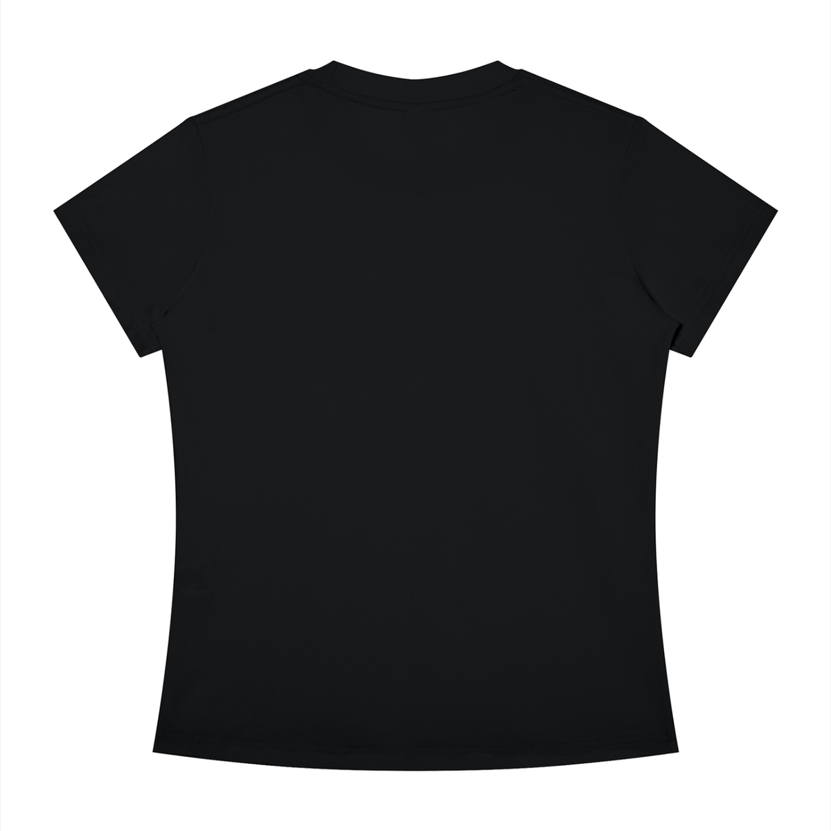 Black Logo | Women's Slim Fit Crewneck T-Shirt