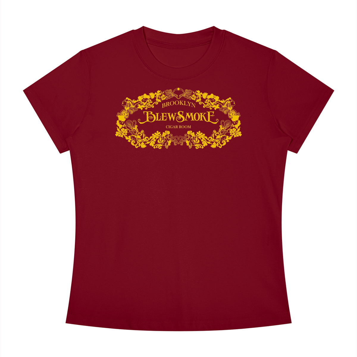Gold Logo | Women's Slim Fit Crewneck T-Shirt